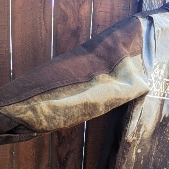 Custom Bleached Carhartt Chore Jacket - Picture 3 of 6